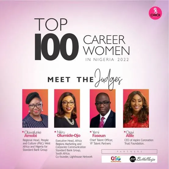 Top 100 Career Women in NIgeria 2022
